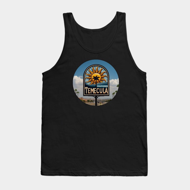 Temecula California Tank Top by Blessed Deco and Design